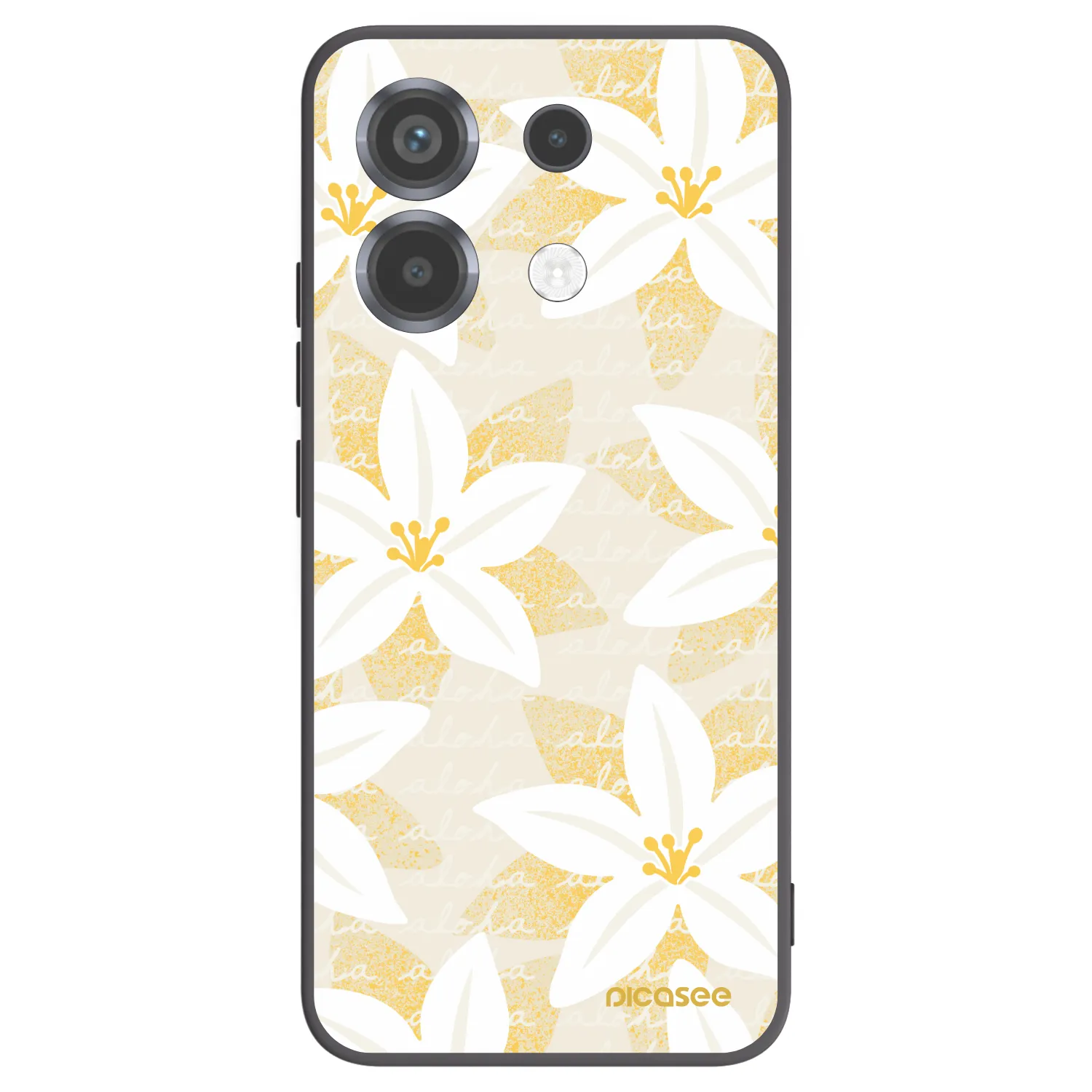 Picasee silikonski črni ovitek za Xiaomi Poco X6 - Island Leave