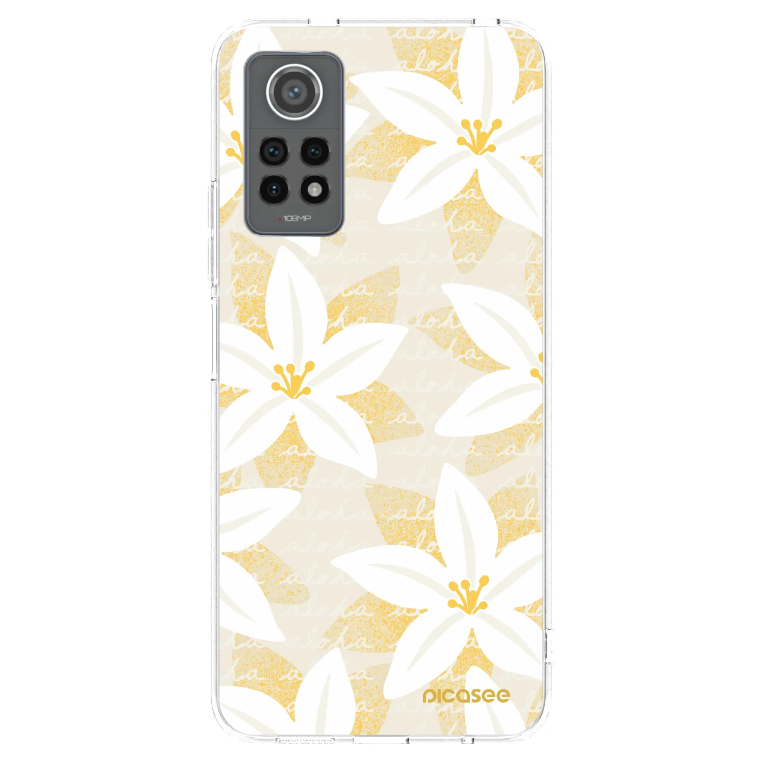 Picasee silikonski prozorni ovitek za Xiaomi Redmi Note 12 Pro 4G - Island Leave