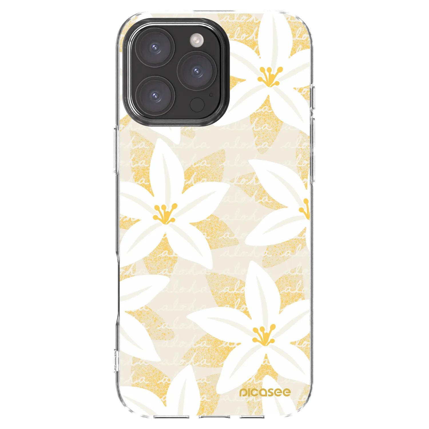 Picasee silikonski prozorni ovitek za Apple iPhone 16 Pro Max - Island Leave