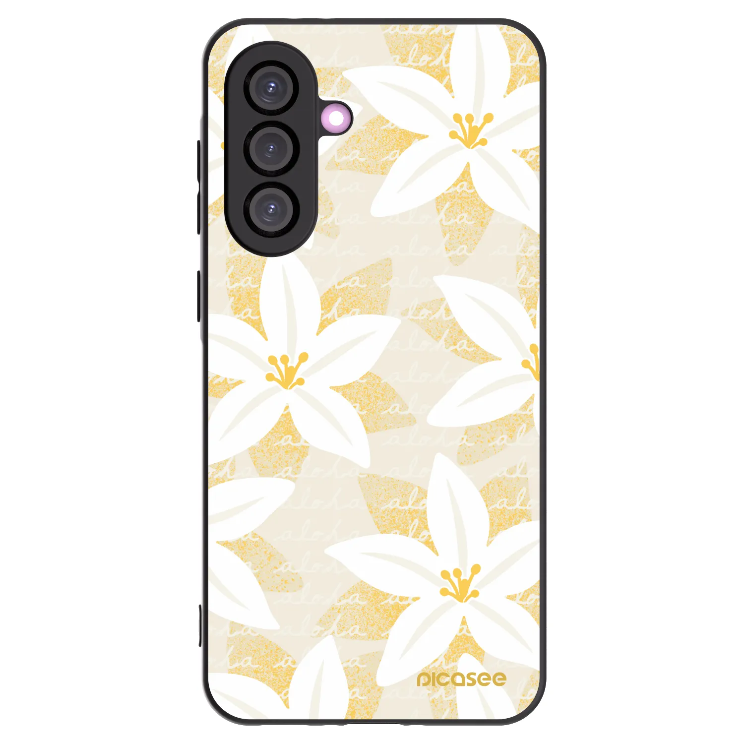 Picasee silikonski črni ovitek za Samsung Galaxy A36 5G - Island Leave
