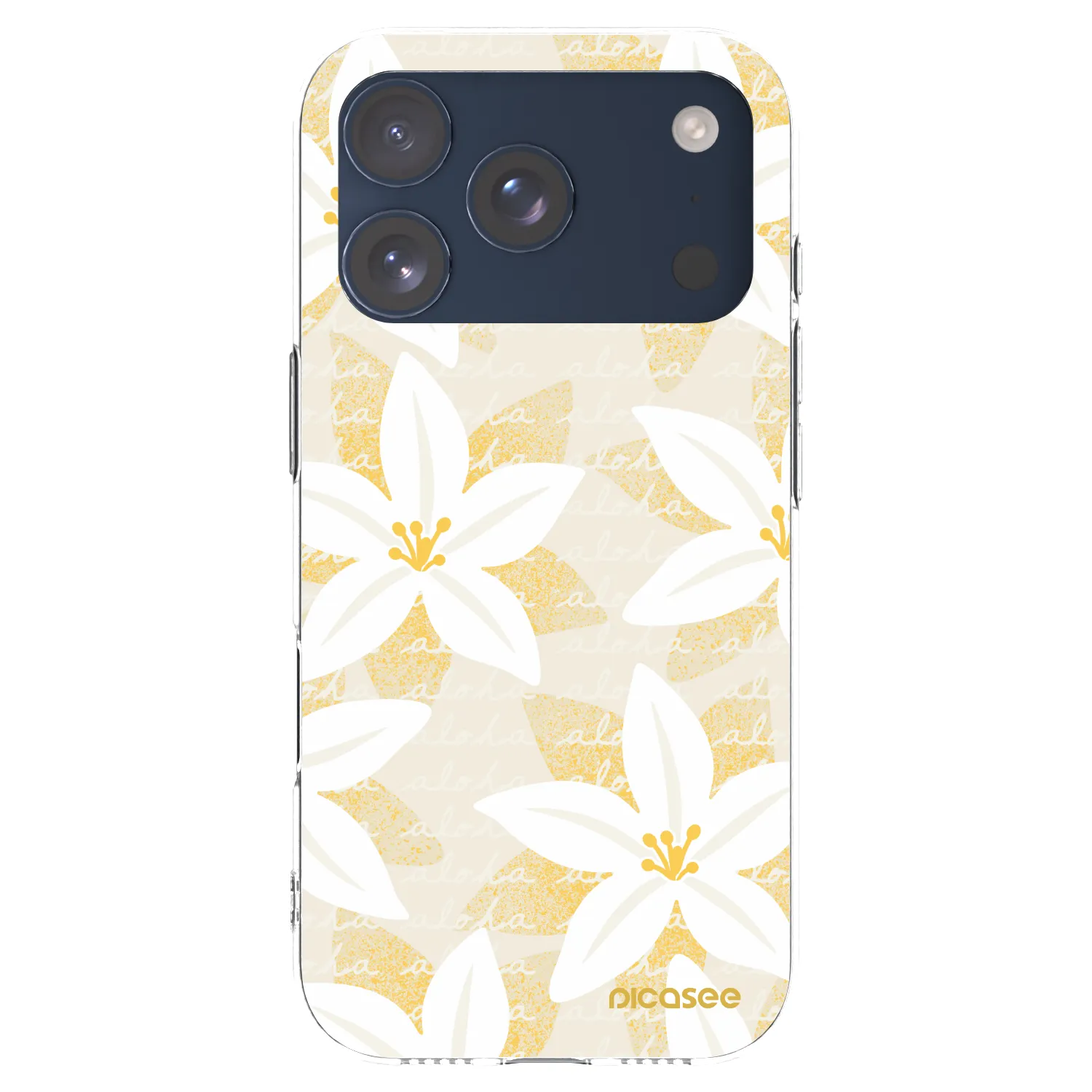 Picasee silikonski prozorni ovitek za Apple iPhone 17 Pro - Island Leave