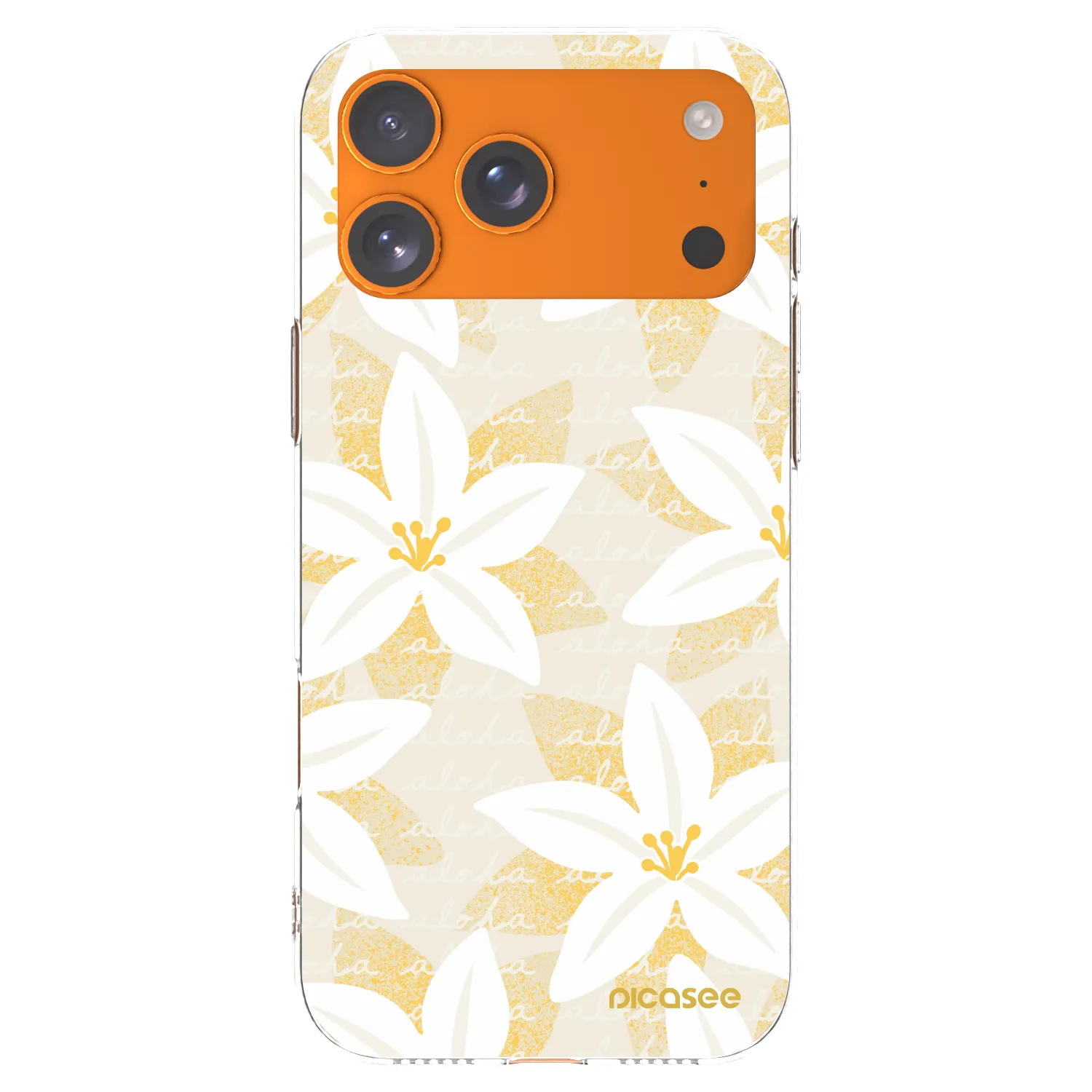 Picasee silikonski prozorni ovitek za Apple iPhone 17 Pro Max - Island Leave