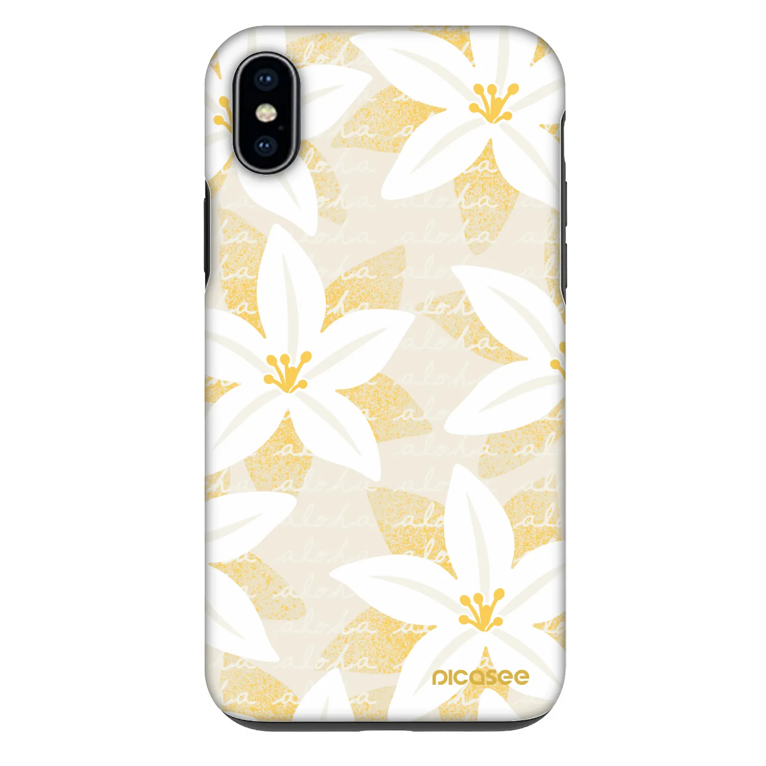 Picasee Fashion Case za Apple iPhone XS Max - Island Leave