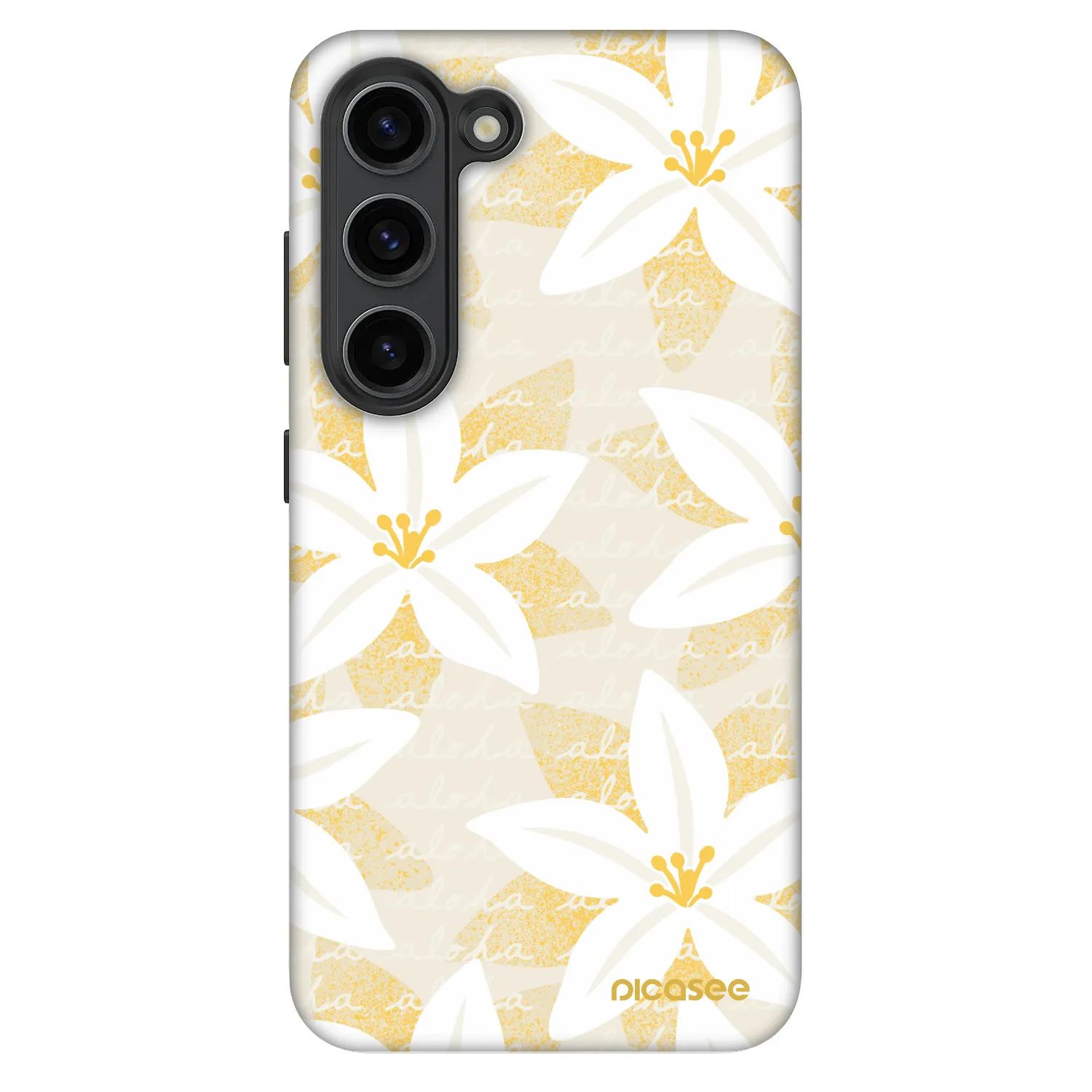 Picasee Fashion Case za Samsung Galaxy S23 5G - Island Leave