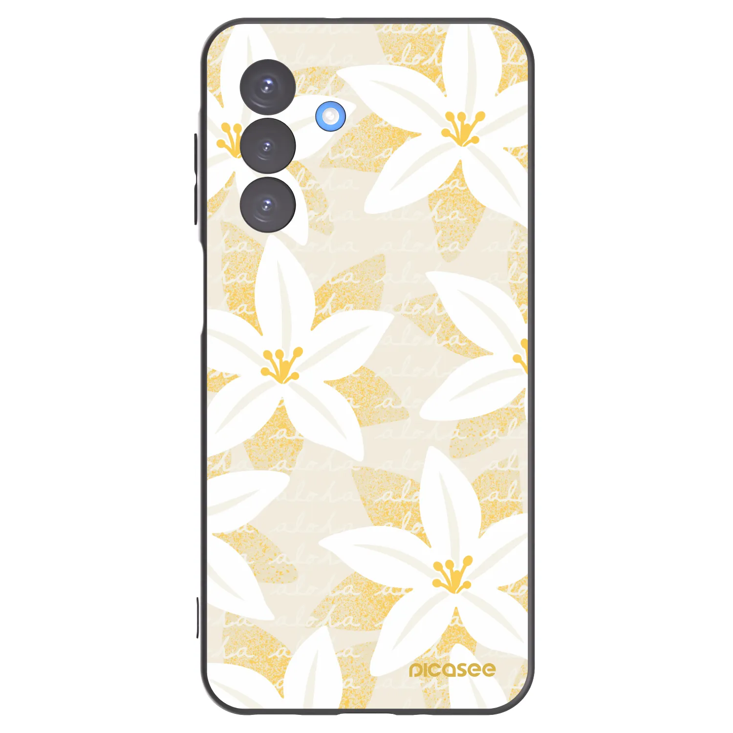 Picasee silikonski črni ovitek za Samsung Galaxy A17 5G - Island Leave