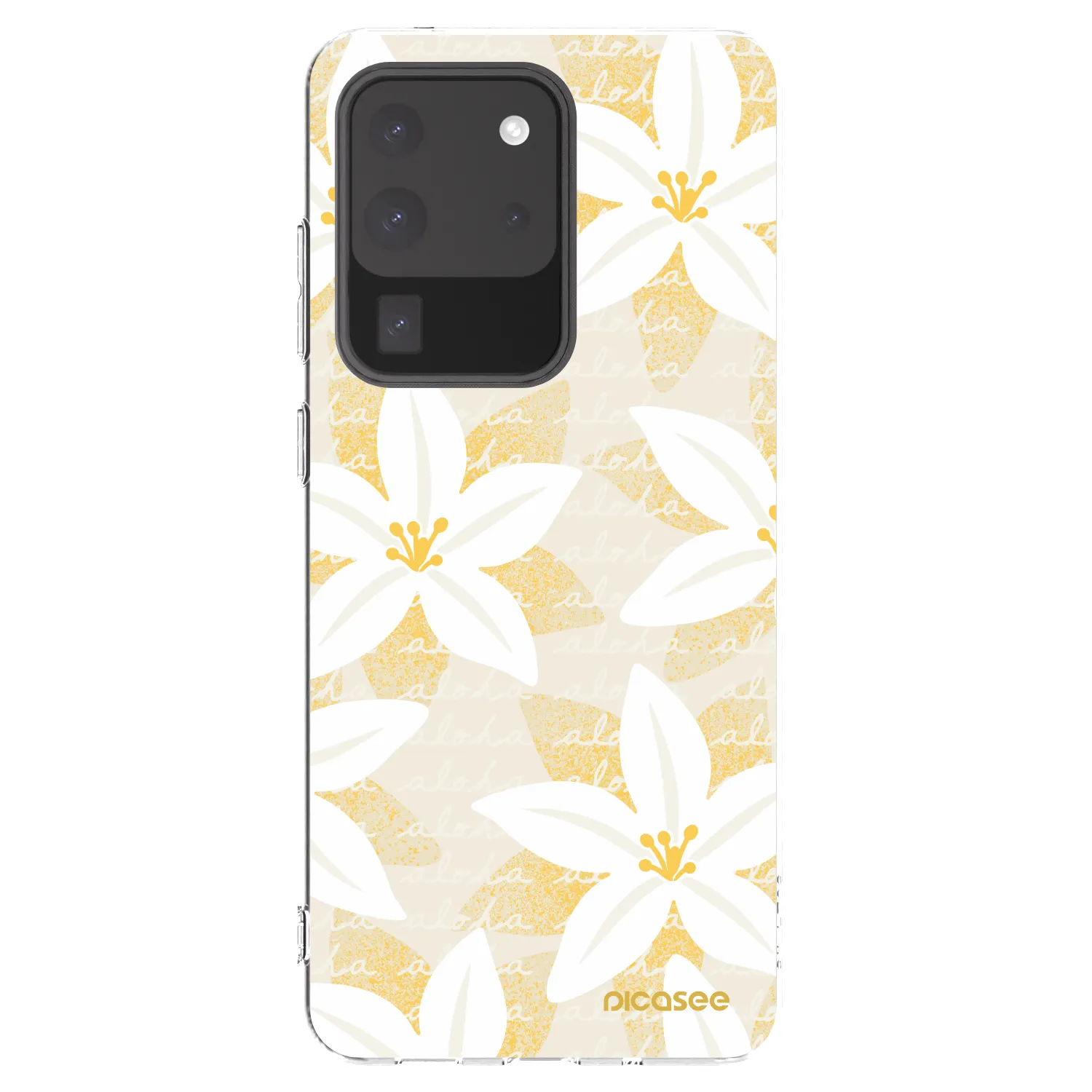 Picasee silikonski prozorni ovitek za Samsung Galaxy S20 Ultra 5G G988F - Island Leave