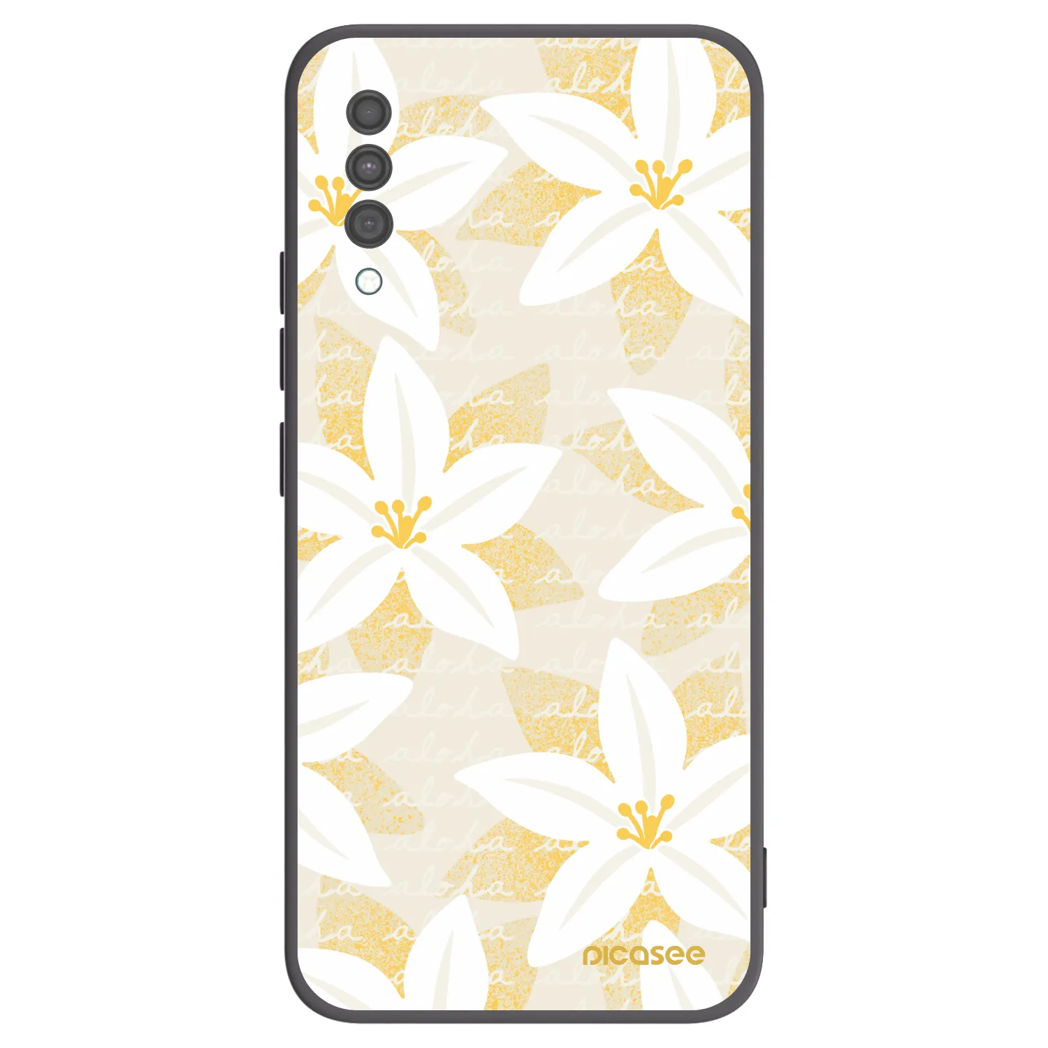 Picasee silikonski črni ovitek za Samsung Galaxy A30s A307F - Island Leave
