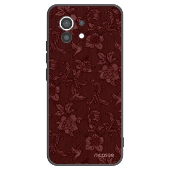 Picasee silikonski črni ovitek za Xiaomi Mi 11 - Red Elegance