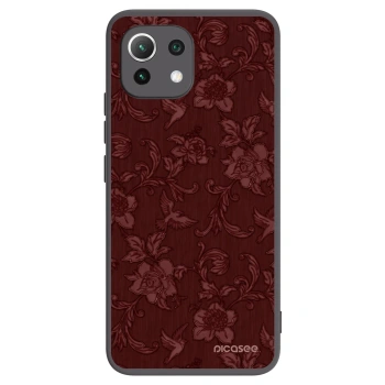 Picasee silikonski črni ovitek za Xiaomi 11 Lite 5G NE - Red Elegance
