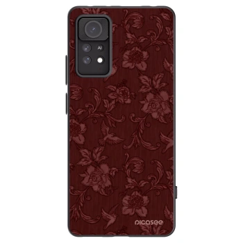 Picasee silikonski črni ovitek za Xiaomi Redmi Note 11 Pro - Red Elegance