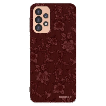 Picasee silikonski prozorni ovitek za Samsung Galaxy A23 A236B 5G - Red Elegance