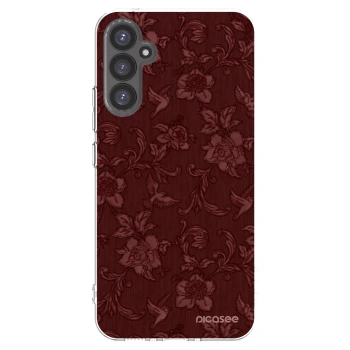 Picasee silikonski prozorni ovitek za Samsung Galaxy A34 5G A346B - Red Elegance