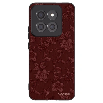 Picasee silikonski črni ovitek za Xiaomi 14 Pro - Red Elegance