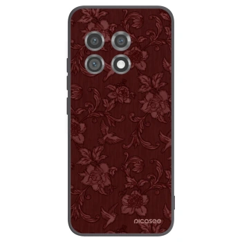 Picasee silikonski črni ovitek za OnePlus 11 5G - Red Elegance