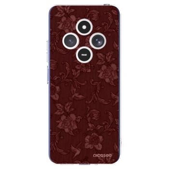 Picasee silikonski prozorni ovitek za Xiaomi Redmi 14C - Red Elegance