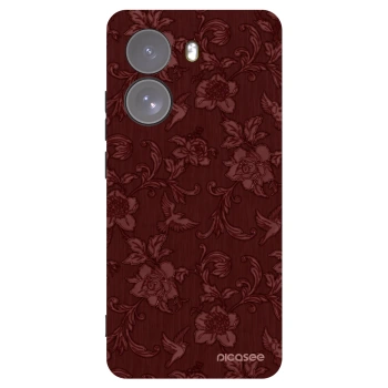Picasee silikonski črni ovitek za Xiaomi Poco X7 - Red Elegance