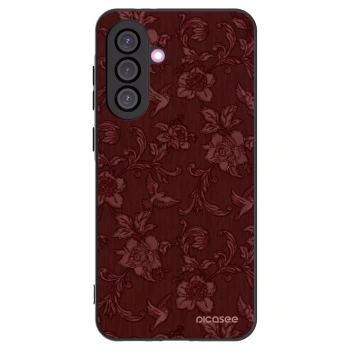 Picasee silikonski črni ovitek za Samsung Galaxy A56 5G A566B - Red Elegance