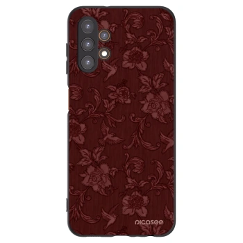 Picasee silikonski črni ovitek za Samsung Galaxy A13 5G - Red Elegance