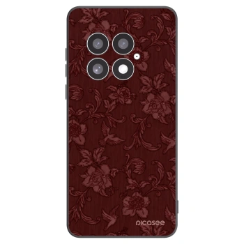 Picasee silikonski črni ovitek za OnePlus 13 5G - Red Elegance