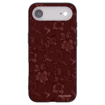 Picasee silikonski črni ovitek za Apple iPhone Air - Red Elegance