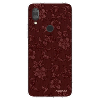 Picasee silikonski prozorni ovitek za Xiaomi Redmi 7 - Red Elegance