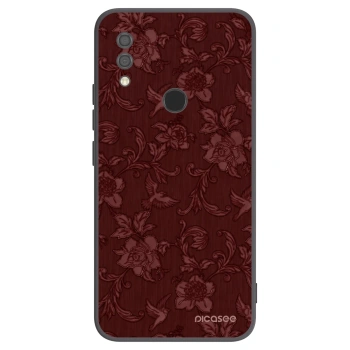 Picasee silikonski črni ovitek za Xiaomi Redmi 7 - Red Elegance