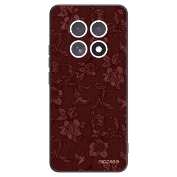 Picasee silikonski črni ovitek za Xiaomi Redmi Note 15 4G - Red Elegance