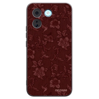 Picasee silikonski črni ovitek za Xiaomi Redmi Note 17 Pro MAX 5G - Red Elegance