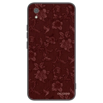 Picasee silikonski črni ovitek za Xiaomi Redmi 7A - Red Elegance