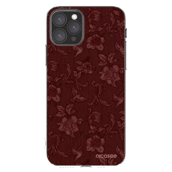 Picasee silikonski prozorni ovitek za Apple iPhone 11 Pro - Red Elegance