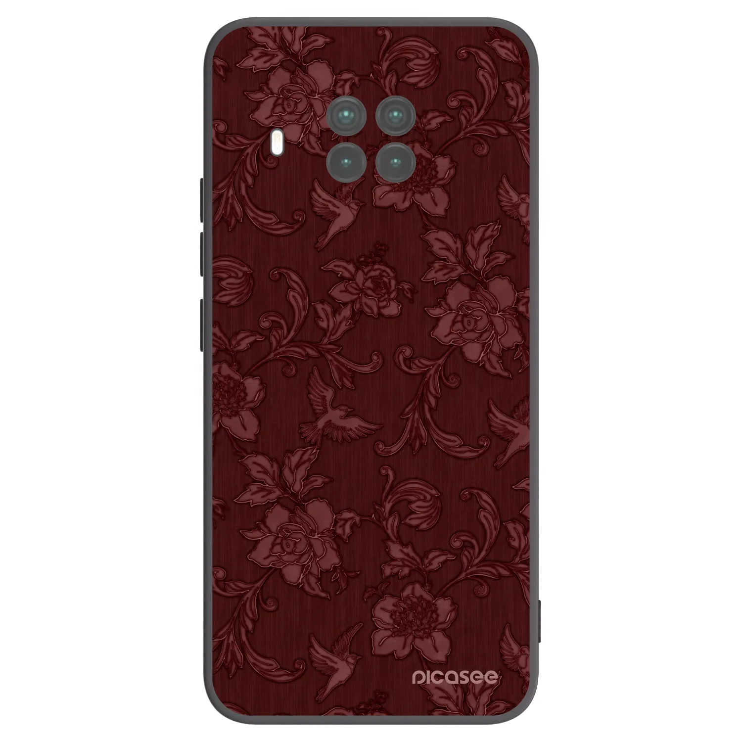 Picasee silikonski črni ovitek za Xiaomi Mi 10T Lite - Red Elegance