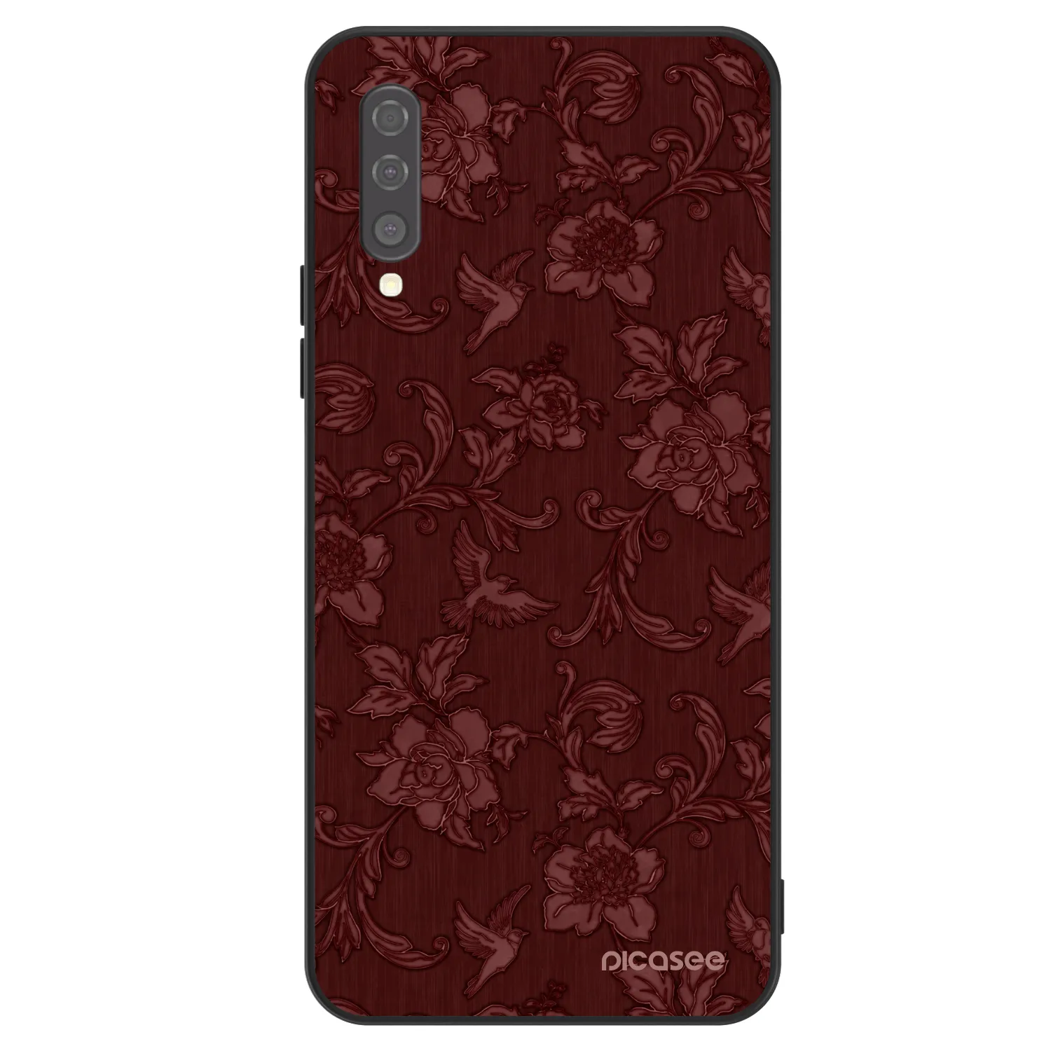 Picasee ULTIMATE CASE za Samsung Galaxy A50 A505F - Red Elegance