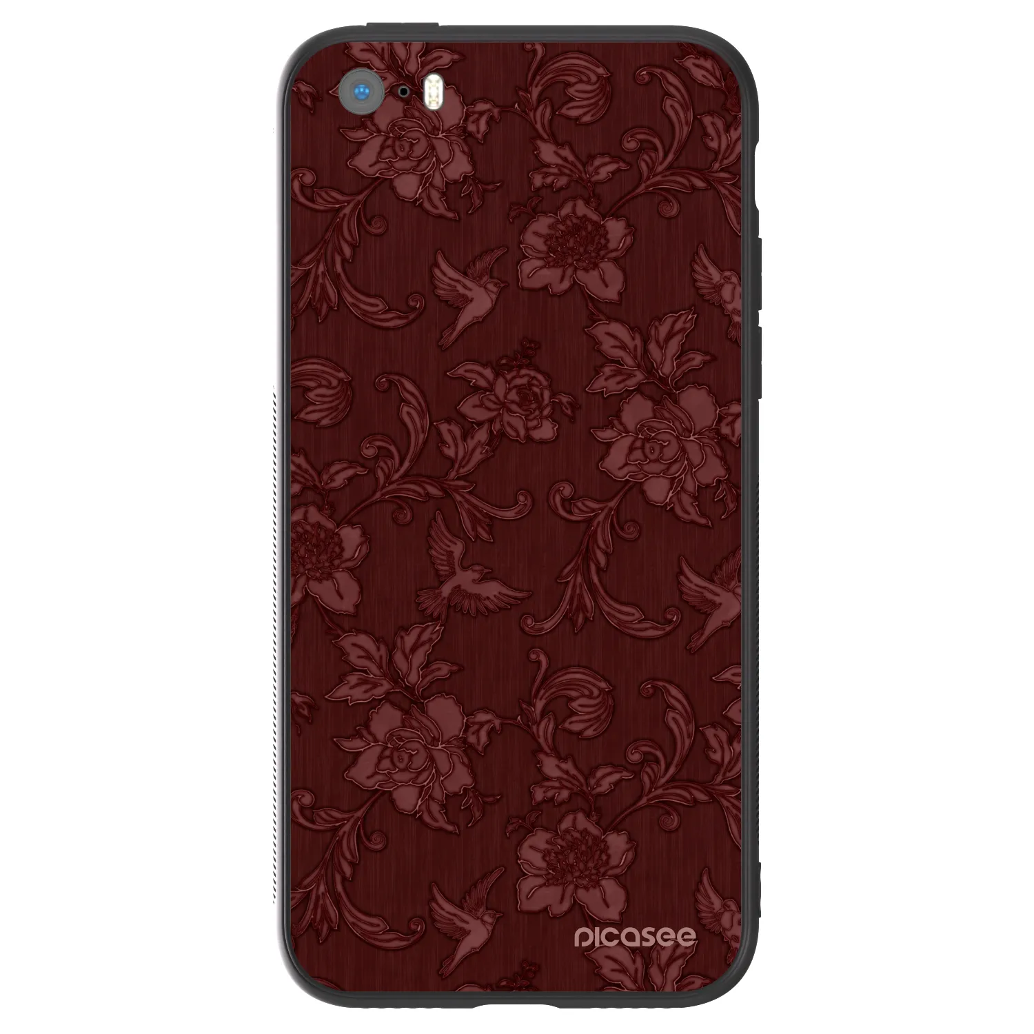 Picasee ULTIMATE CASE za Apple iPhone 5/5S/SE - Red Elegance