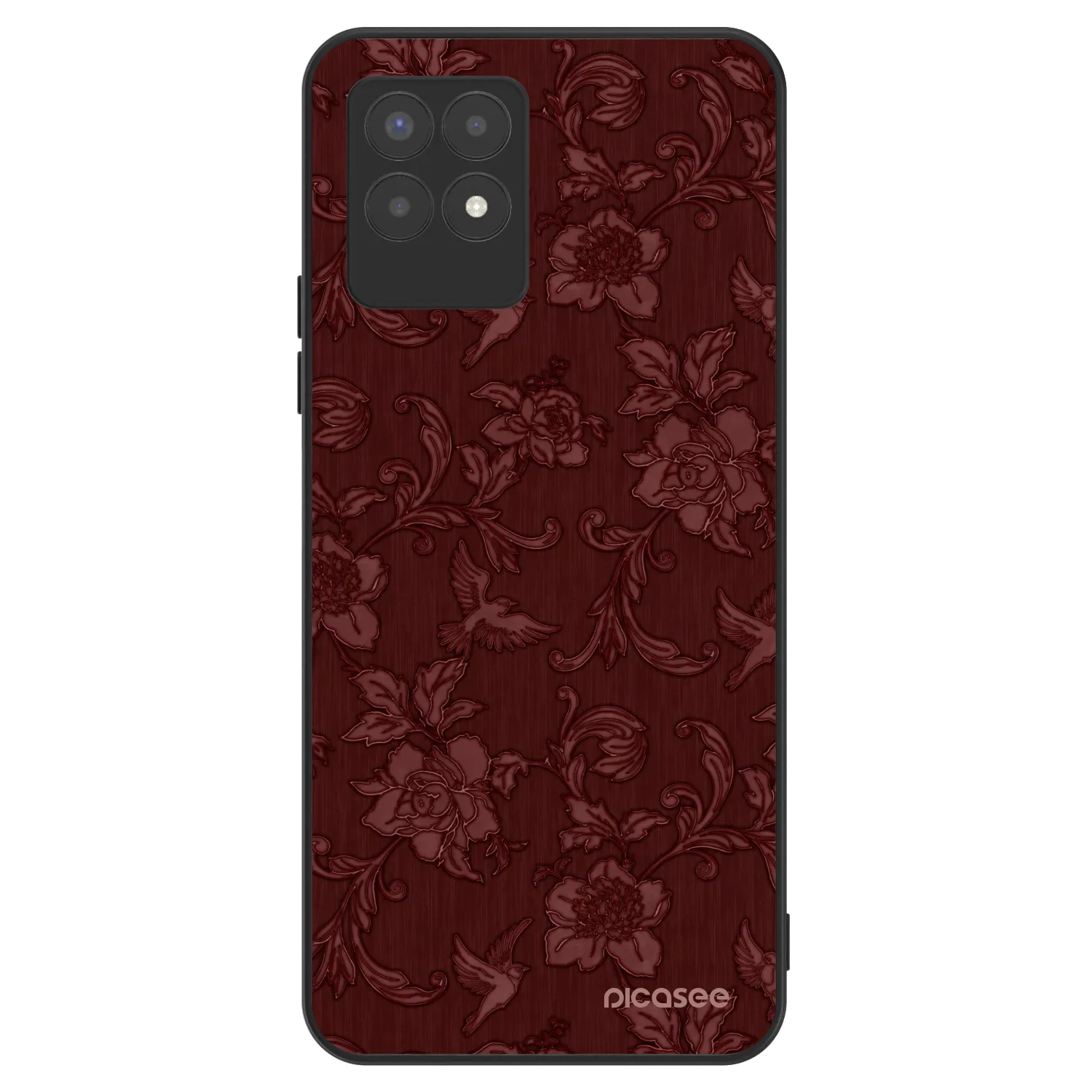 Picasee ULTIMATE CASE za Realme 8i - Red Elegance