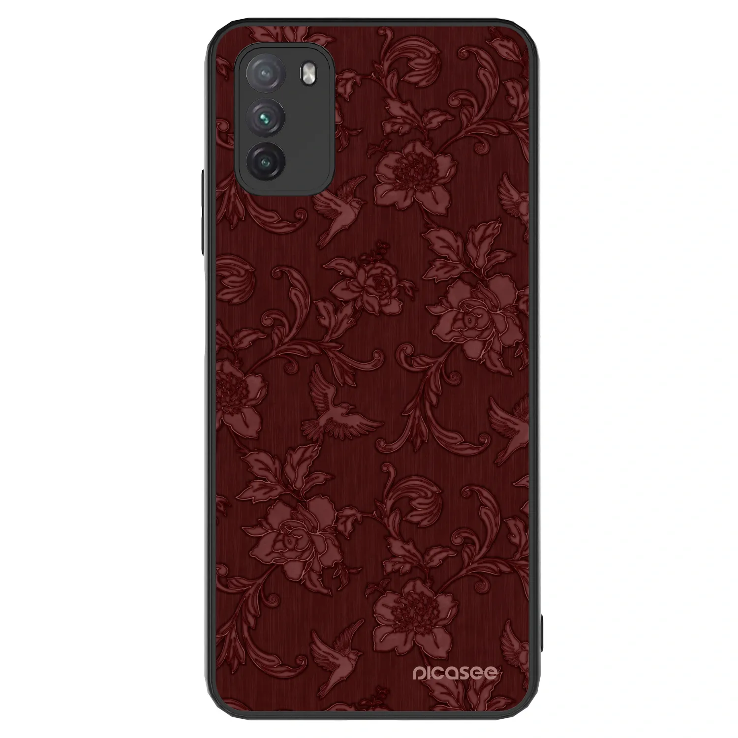 Picasee ULTIMATE CASE za Xiaomi Poco M3 - Red Elegance