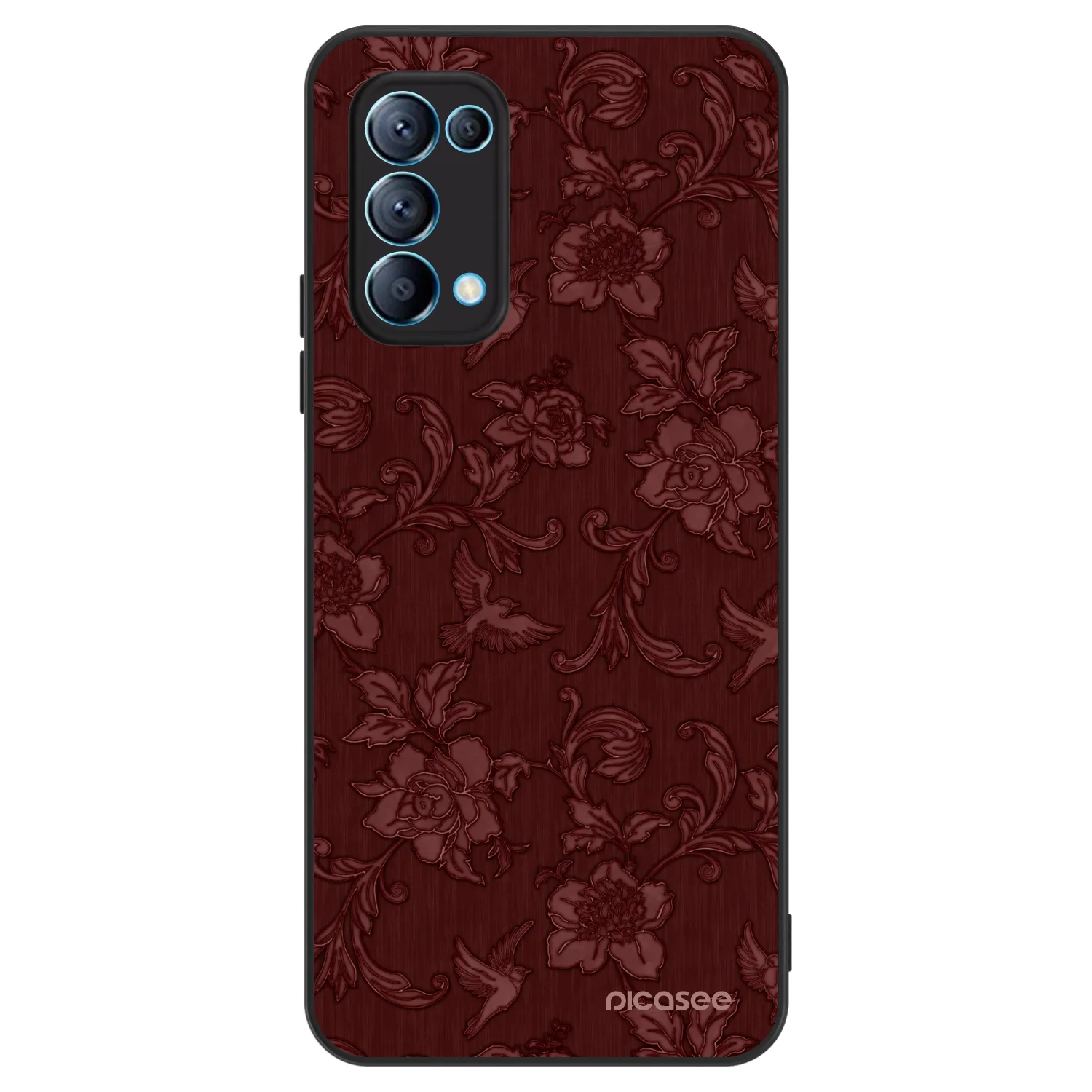 Picasee ULTIMATE CASE za OPPO Reno 5 5G - Red Elegance