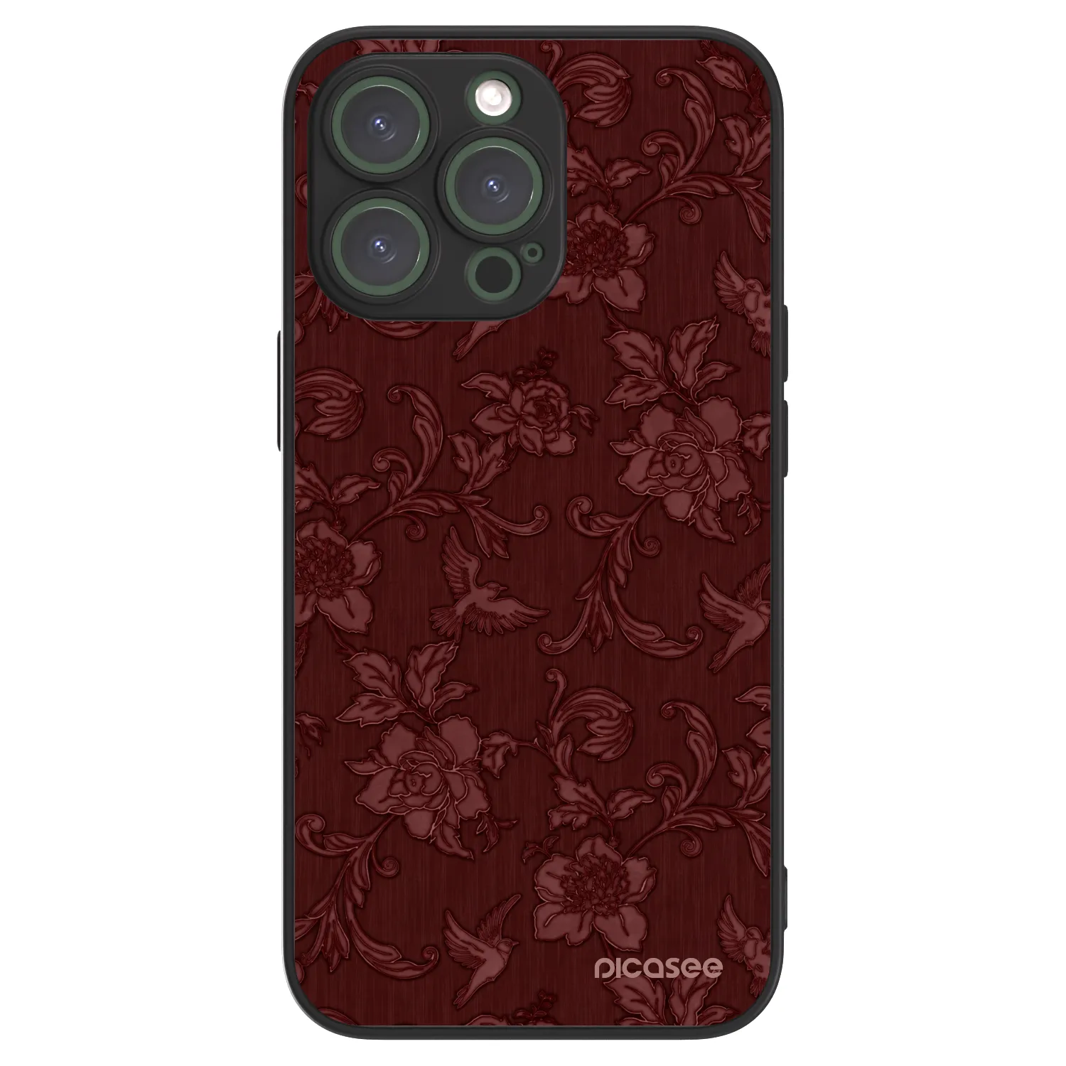 Picasee ULTIMATE CASE MagSafe za Apple iPhone 13 Pro - Red Elegance