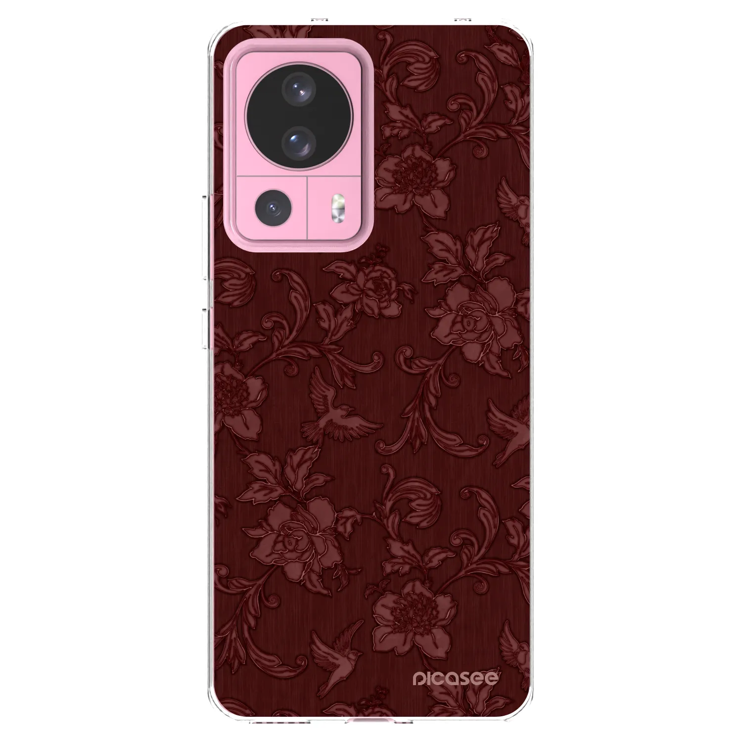 Picasee silikonski prozorni ovitek za Xiaomi 13 Lite - Red Elegance