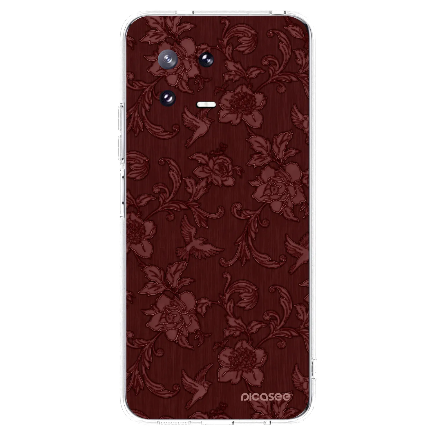 Picasee silikonski prozorni ovitek za Xiaomi 13 Pro - Red Elegance