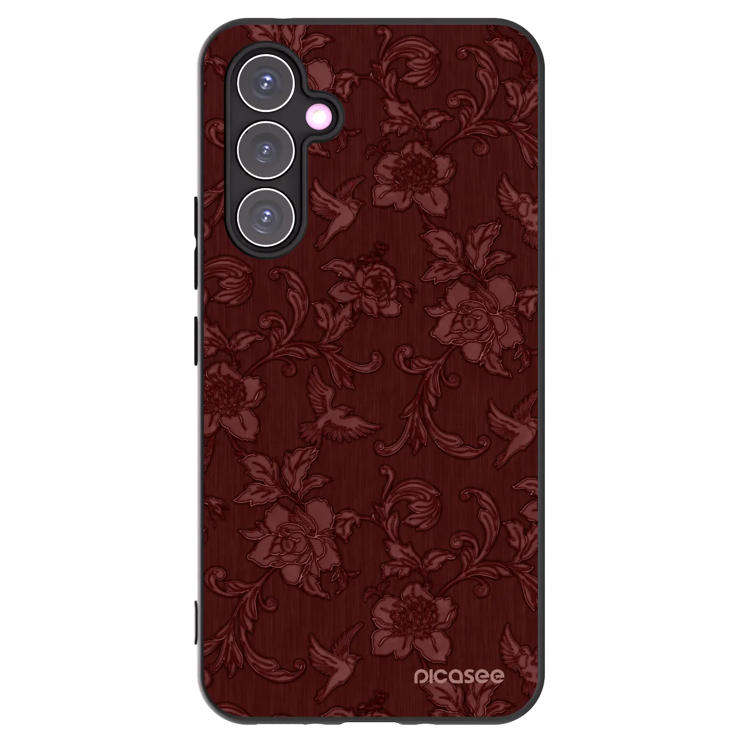 Picasee silikonski črni ovitek za Samsung Galaxy A54 5G A546B - Red Elegance