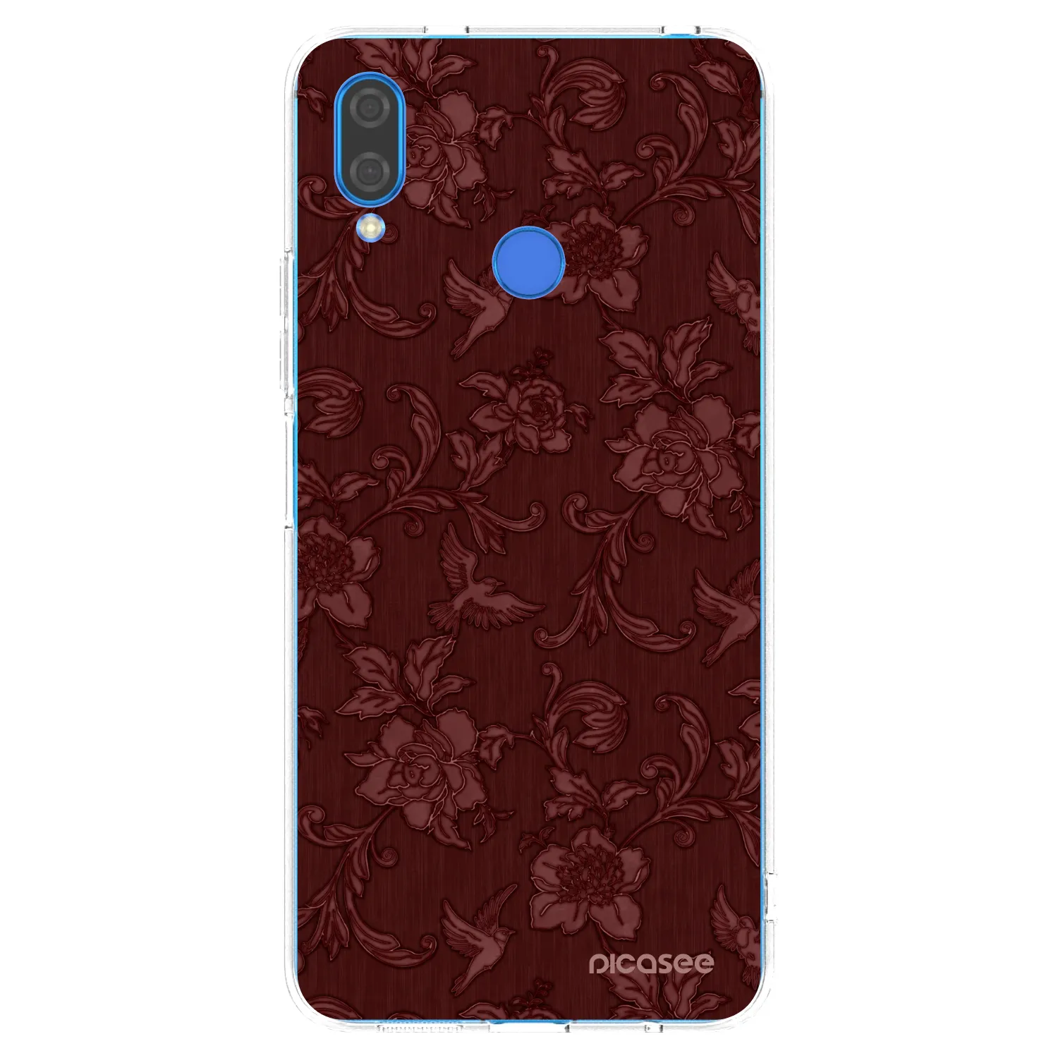 Picasee silikonski prozorni ovitek za Huawei Nova 3i - Red Elegance