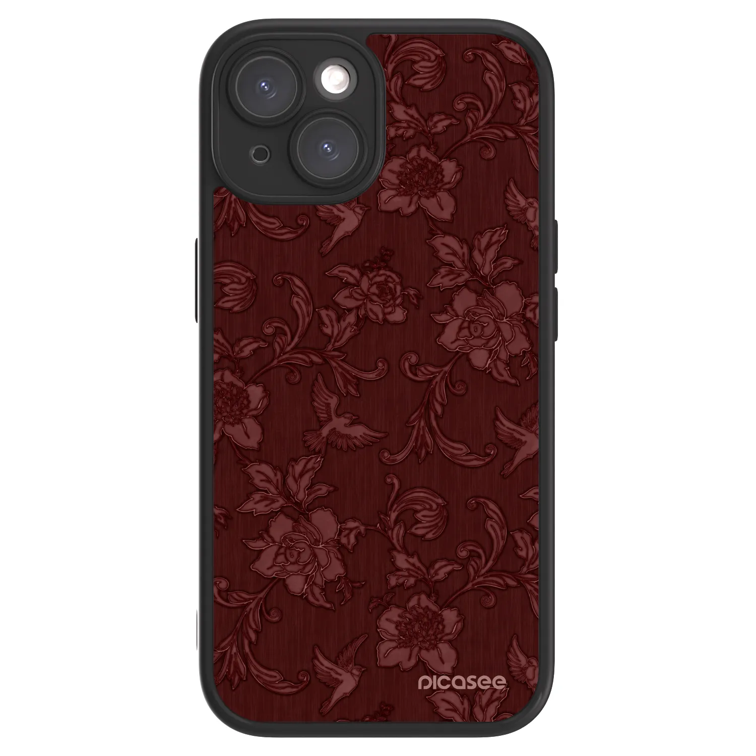 Picasee ULTIMATE CASE za Apple iPhone 15 - Red Elegance
