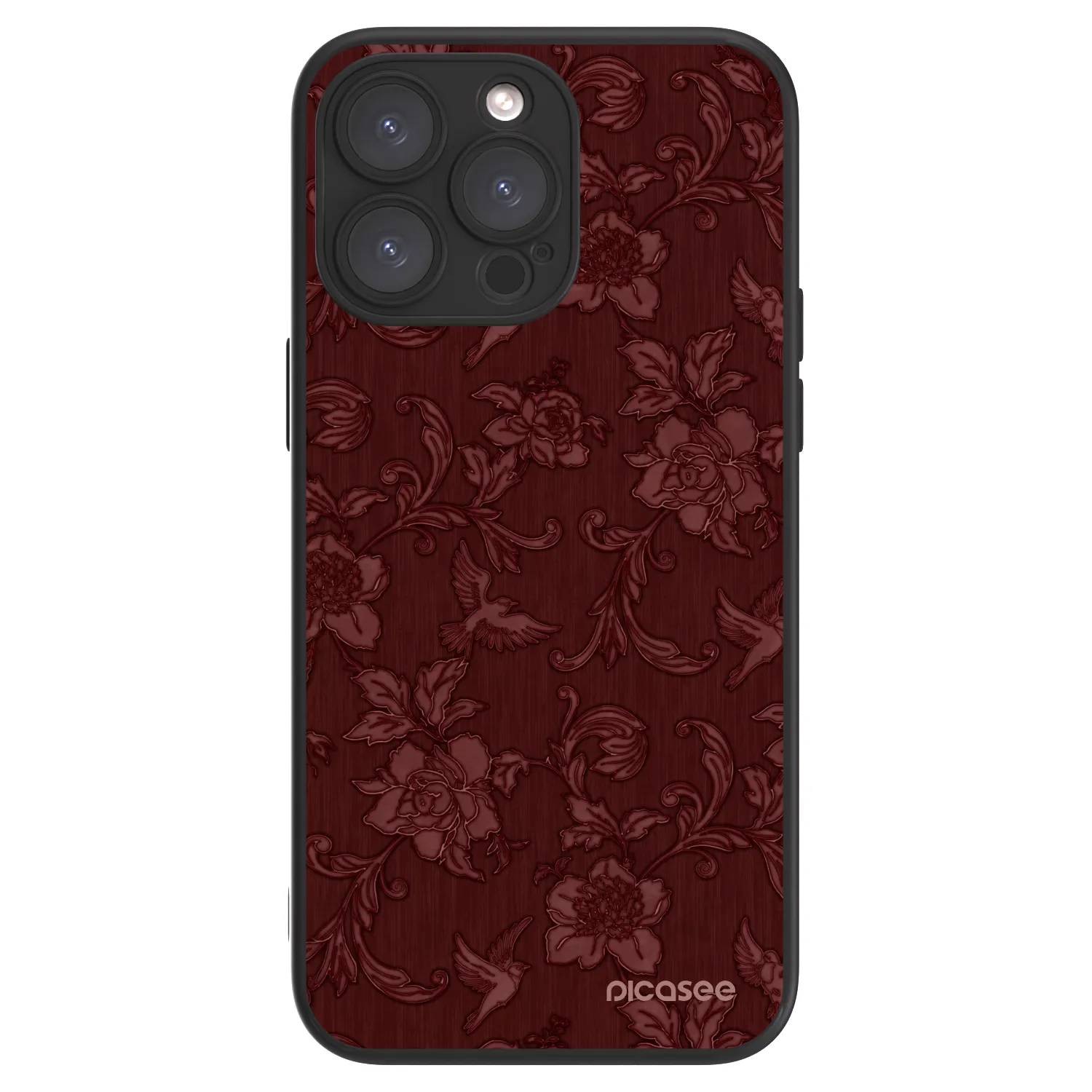 Picasee ULTIMATE CASE MagSafe za Apple iPhone 15 Pro Max - Red Elegance