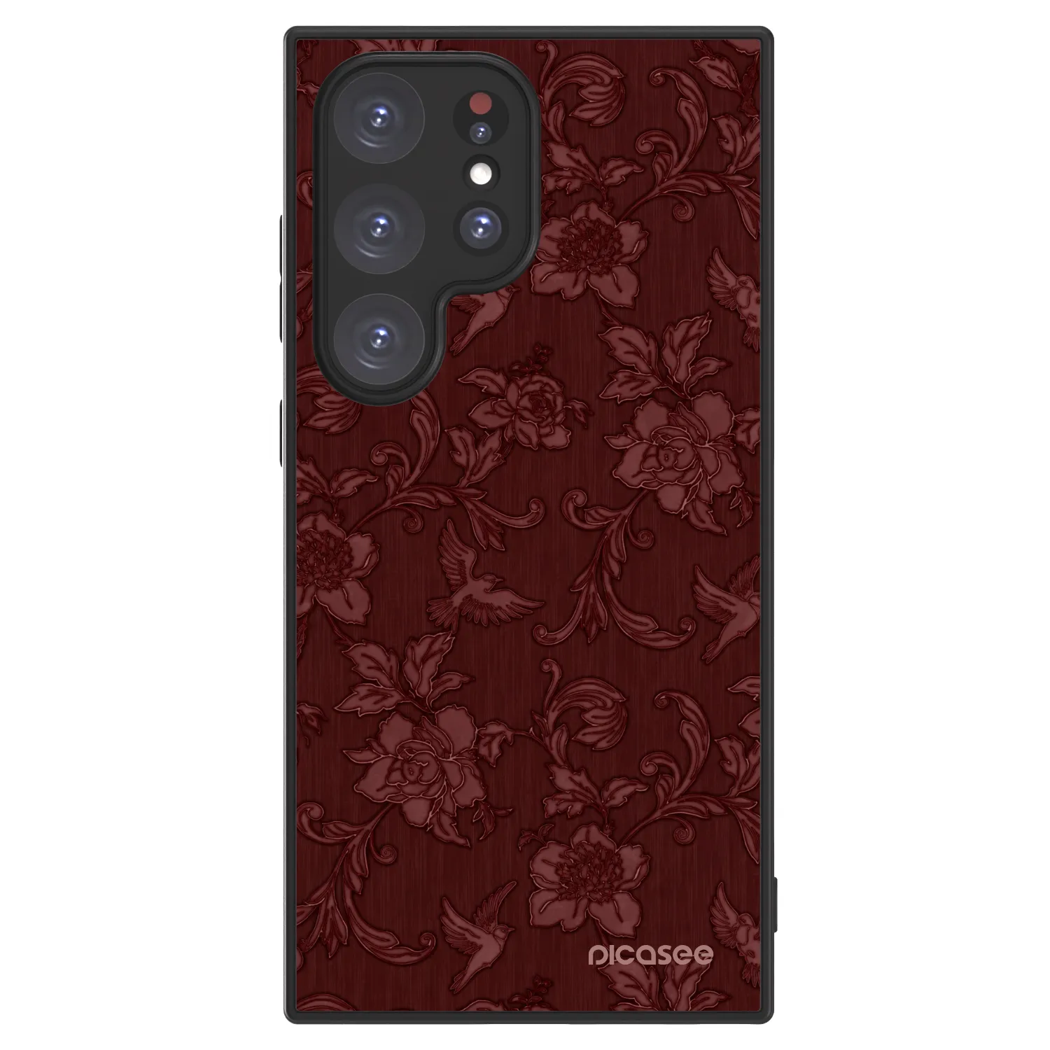 Picasee ULTIMATE CASE PowerShare za Samsung Galaxy S24 Ultra S928B 5G - Red Elegance