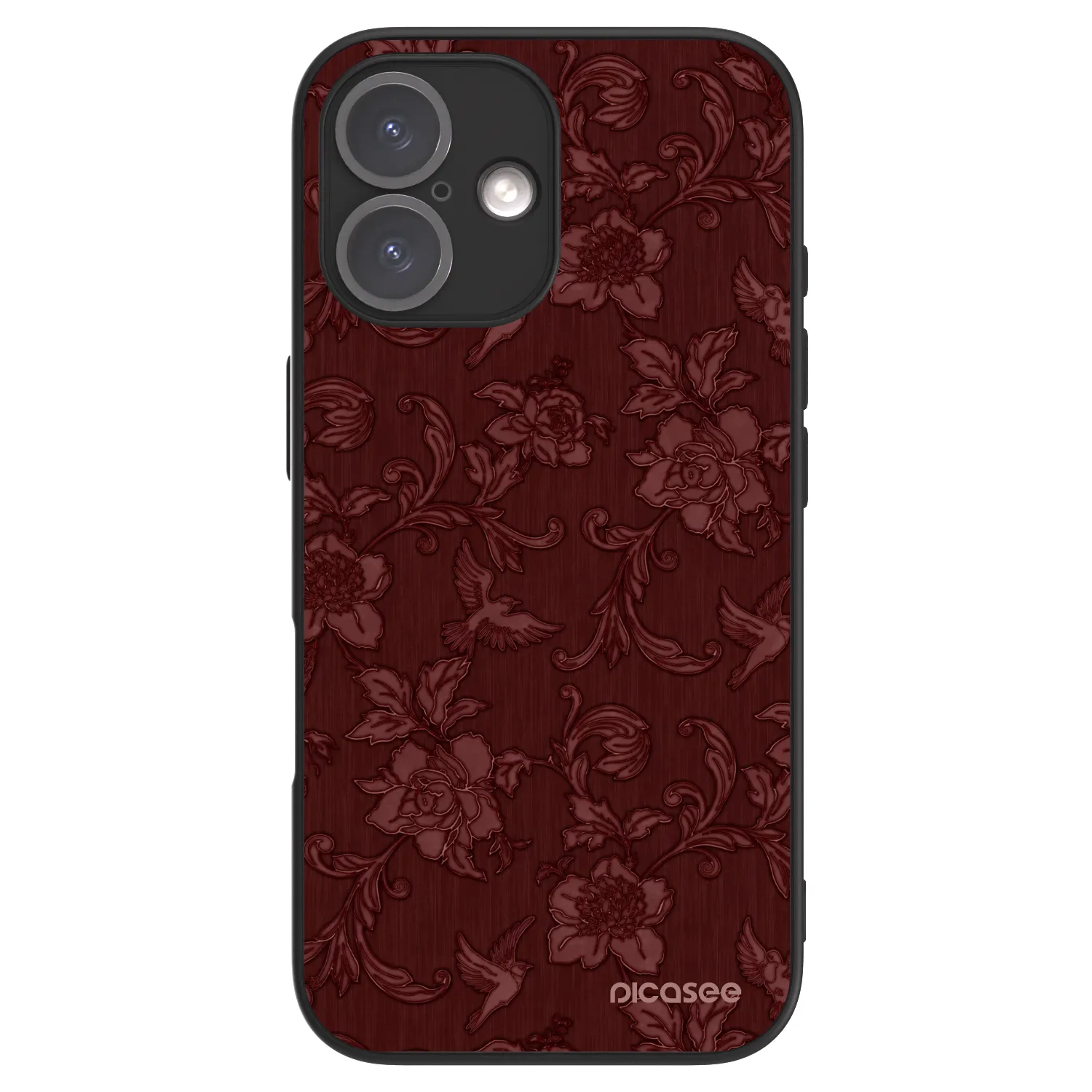 Picasee ULTIMATE CASE MagSafe za Apple iPhone 16 - Red Elegance