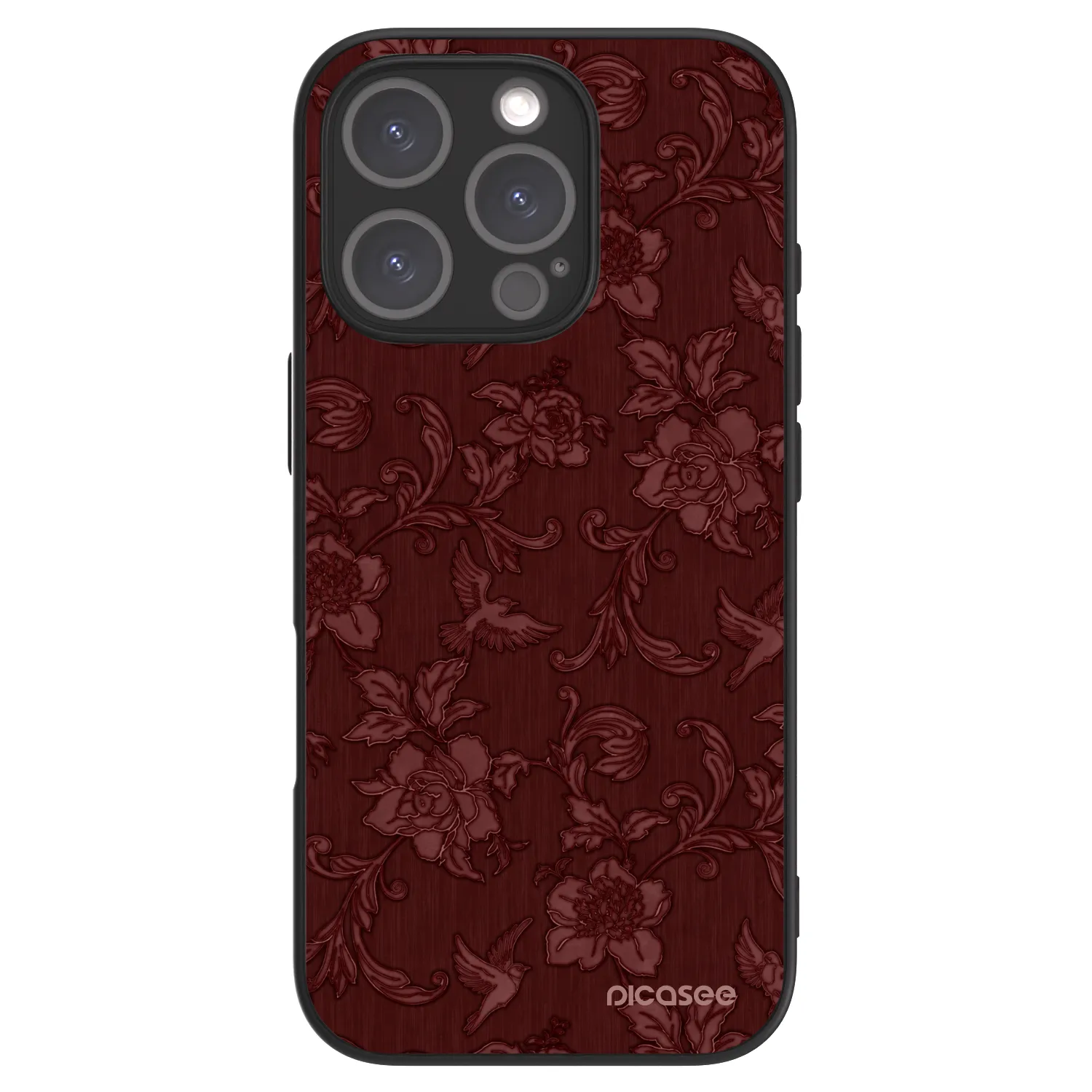 Picasee ULTIMATE CASE MagSafe za Apple iPhone 16 Pro - Red Elegance