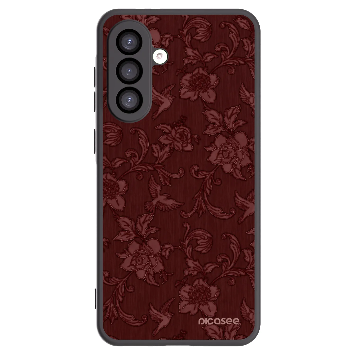 Picasee silikonski črni ovitek za Samsung Galaxy A26 5G A266B - Red Elegance