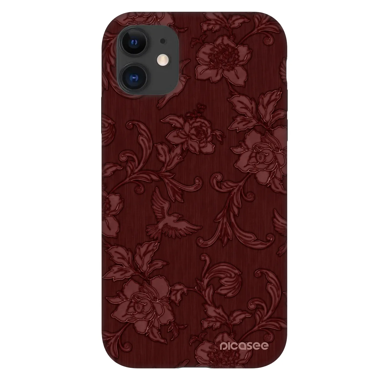 Picasee Fashion Case za Apple iPhone 11 - Red Elegance