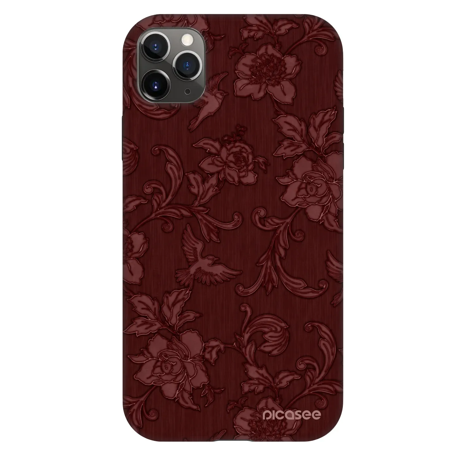 Picasee Fashion Case za Apple iPhone 11 Pro Max - Red Elegance