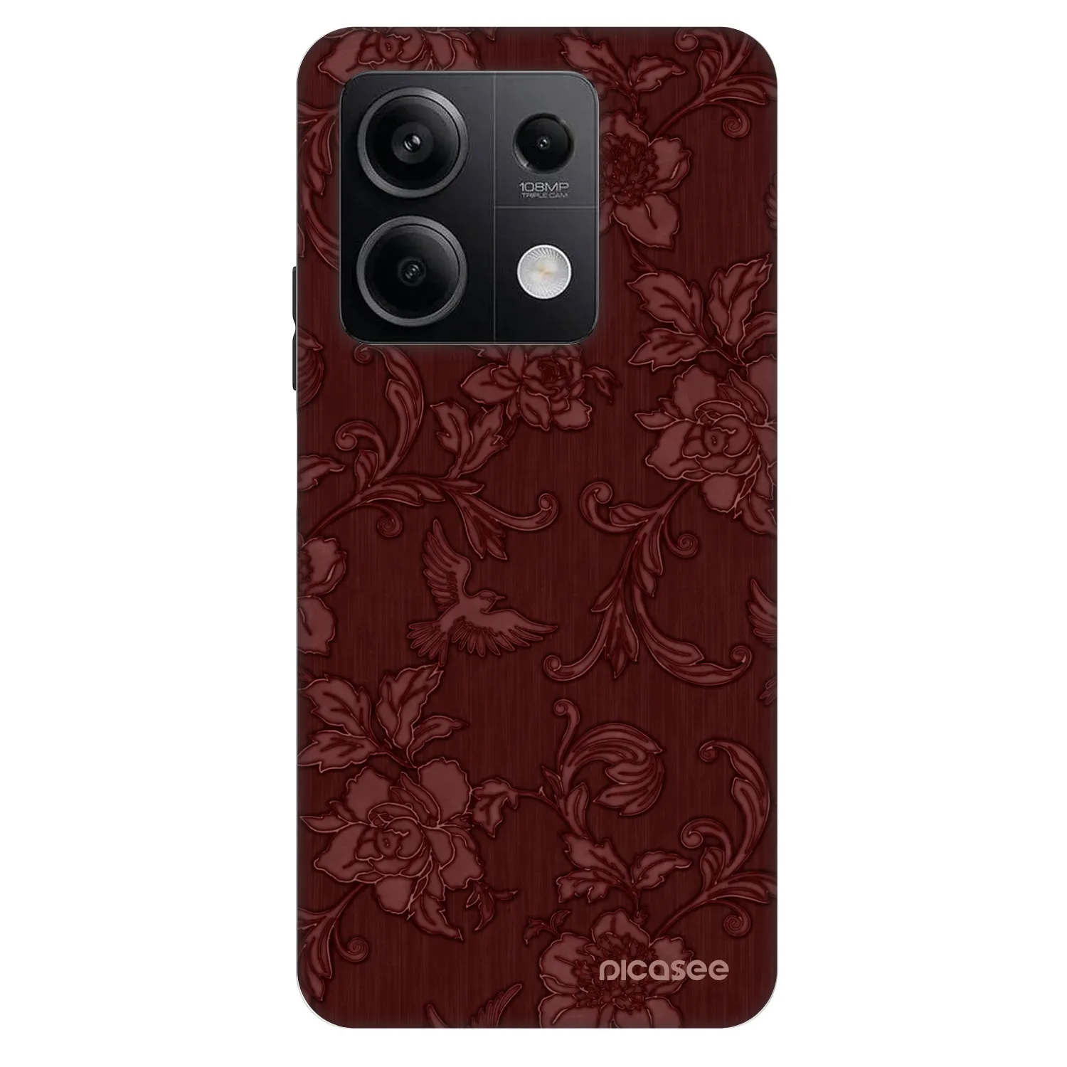 Picasee Fashion Case za Xiaomi Redmi Note 13 5G - Red Elegance